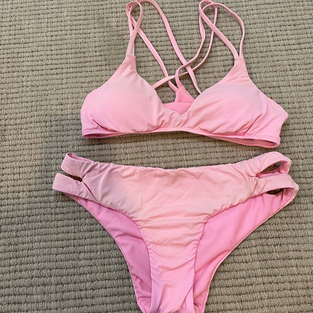 Bikini lab pink swimsuit SMALL